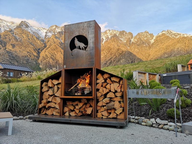 Hyway Manufacturing Ltd Campfire - Corten Steel Outdoor Fireplace Nz Hyway Manufacturing Ltd Campfire - Corten Steel Outdoor Fireplace Nz